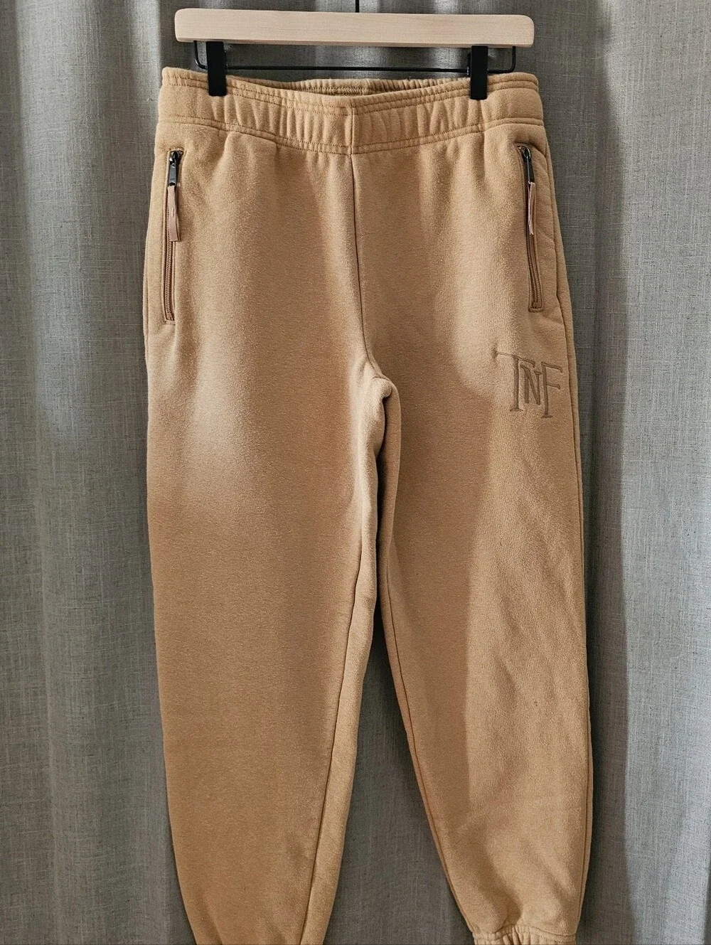 The North Face Tan Fleece Joggers - Women's Sweatpant & Sweatshirt Set